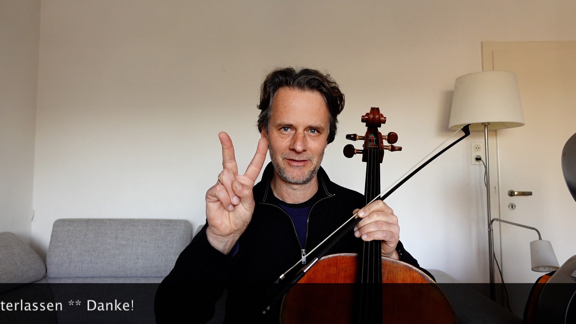 Cello-Technikvideo zur linken Hand und Griffpositionen